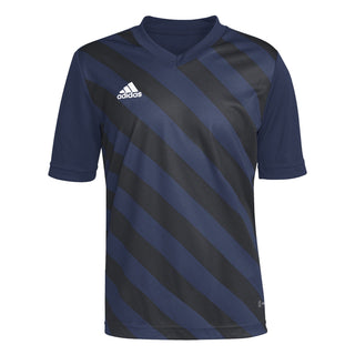 adidas Jersey adidas Junior Entrada 22 GFX SS Shirt - Team Navy Blue/Black