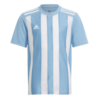 adidas Jersey adidas Junior Striped 21 S/S Jersey - Team Light Blue/White