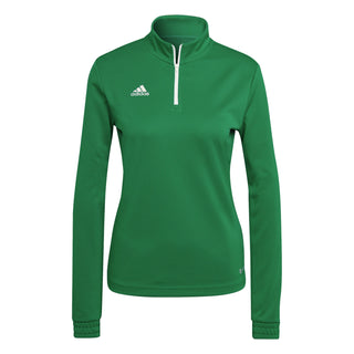 adidas SWEATSHIRT adidas Entrada 22 Womens Training Top - Team Green/Black - Team Green/White