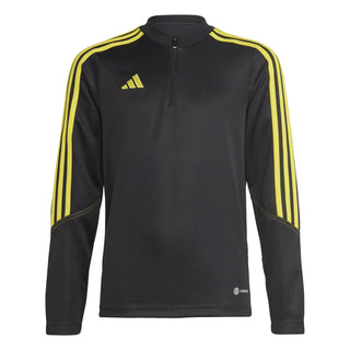 adidas Tracksuit adidas Tiro 23 Junior Club Training Top - Black/Bright Yellow