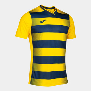 Joma Jersey Joma Kids Europa V Short Sleeve Jersey Yellow Navy