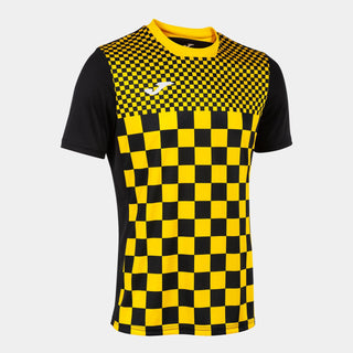 Joma Jersey Joma Kids Flag Iii Short Sleeve Jersey Black Yellow