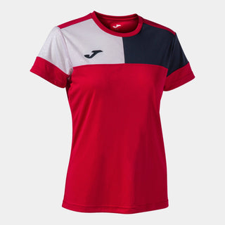 Joma Jersey Joma Womens Crew V Short Sleeve Jersey Red Navy White