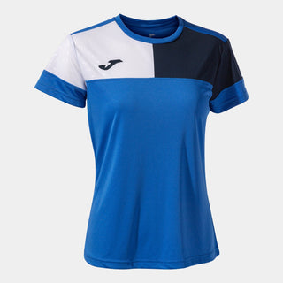 Joma Jersey Joma Womens Crew V Short Sleeve Jersey Royal Navy White