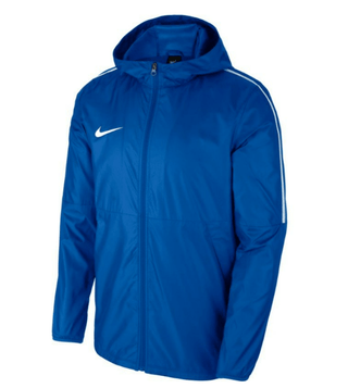 Nike Jacket S / Royal Blue Nike Kids Park 18 Rain Jacket- Royal Blue / White