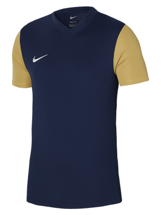 Nike Jersey Nike Kids Tiempo Premier II Jersey S/S - Midnight Navy / Jersey Gold