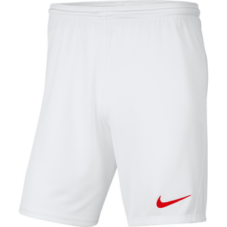 Nike Shorts Nike Park III Knit Short - White / Red