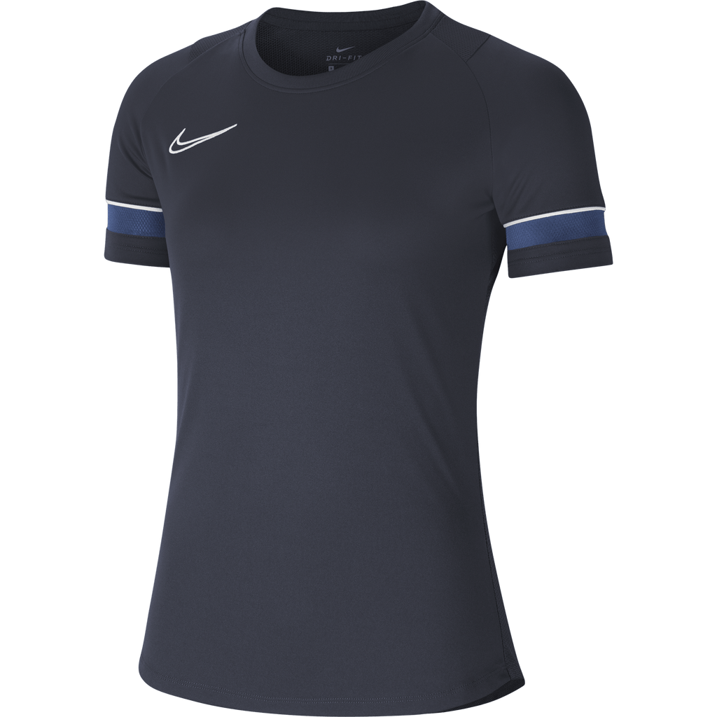 Nike Womens Academy 21 Top - Navy – Pro-Am Kits - Discount & Pro ...