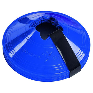 Precision Training Equipment Blue Precision Saucer Cones : Set of 50 - Blue