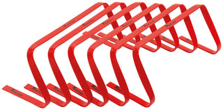 Precision Training Equipment Red / 9' Precision Flat Hurdles Set (Set of 6) - Red