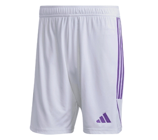 adidas Shorts adidas Tiro 23 League Shorts- White / Purple